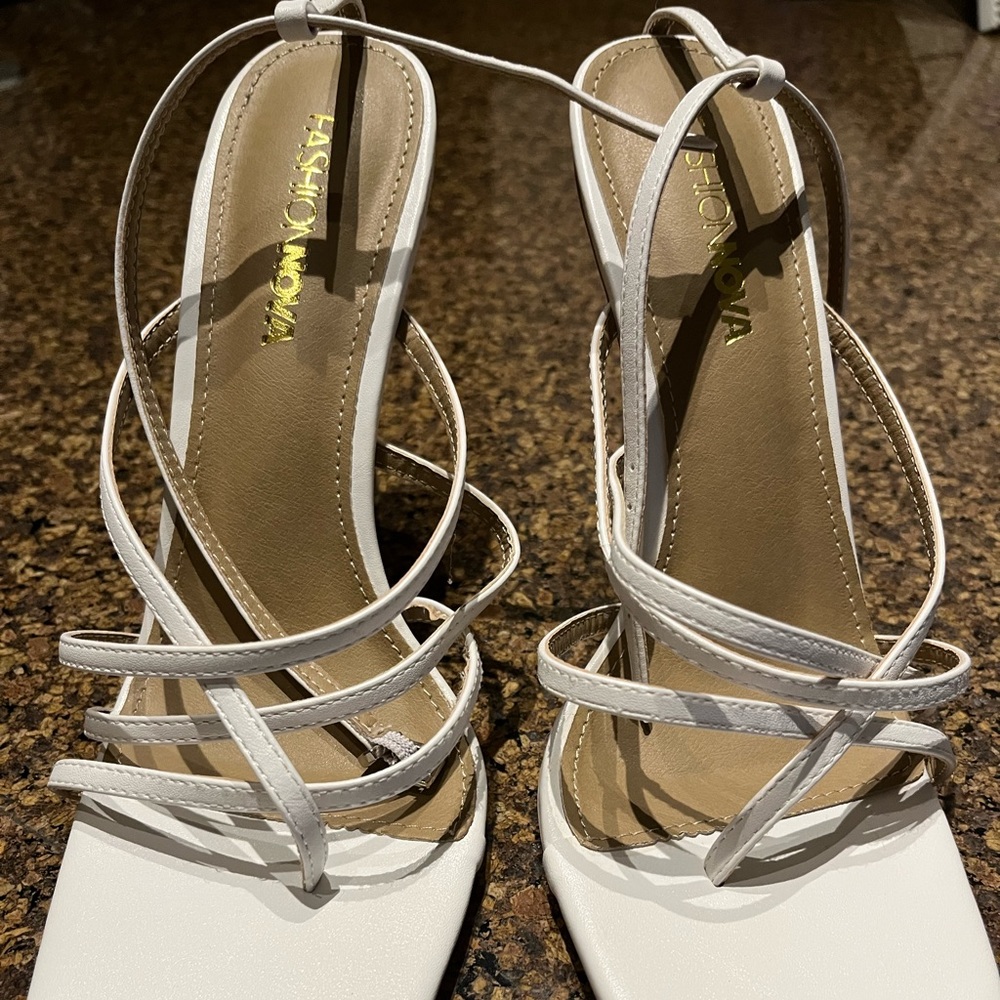 White heels